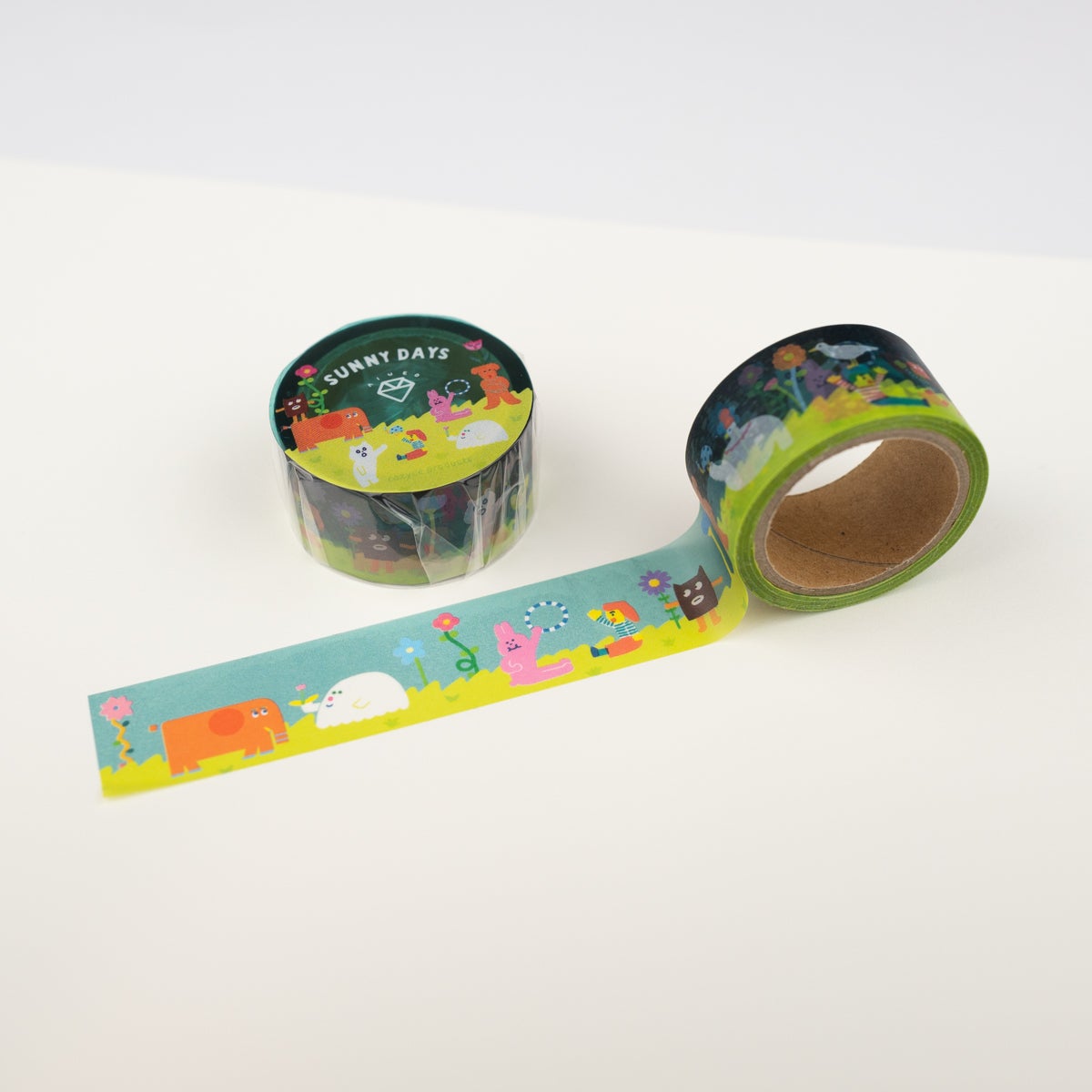 cozyca products x AIUEO 透明マスキングテープ | AIUEO