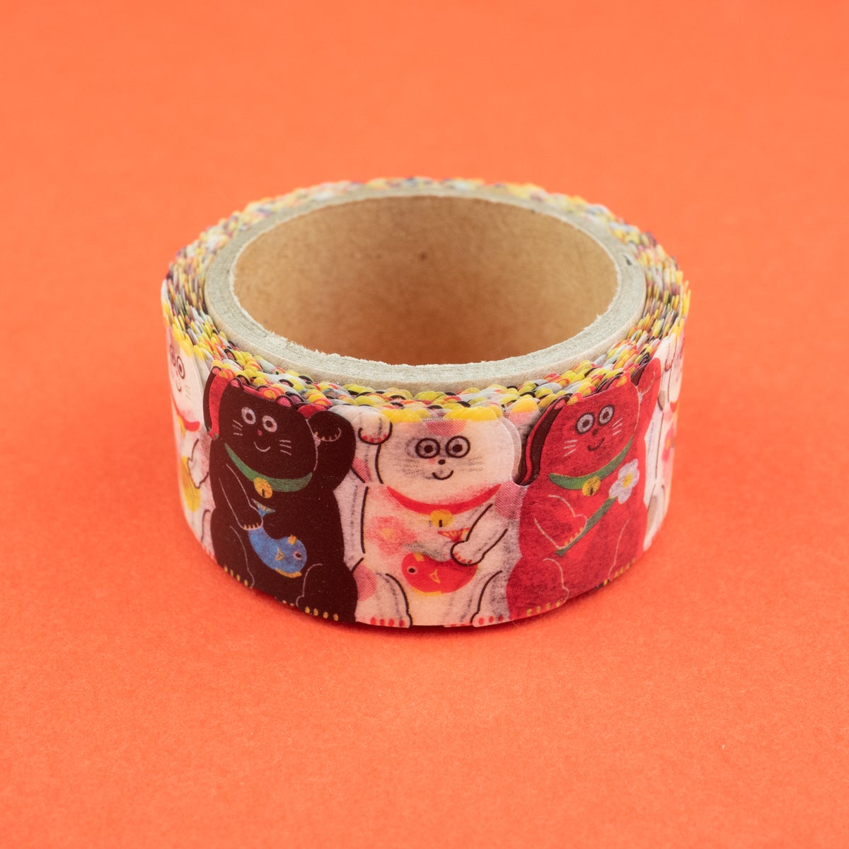 マスキングテープ katanuki ねこ Manekineko | AIUEO