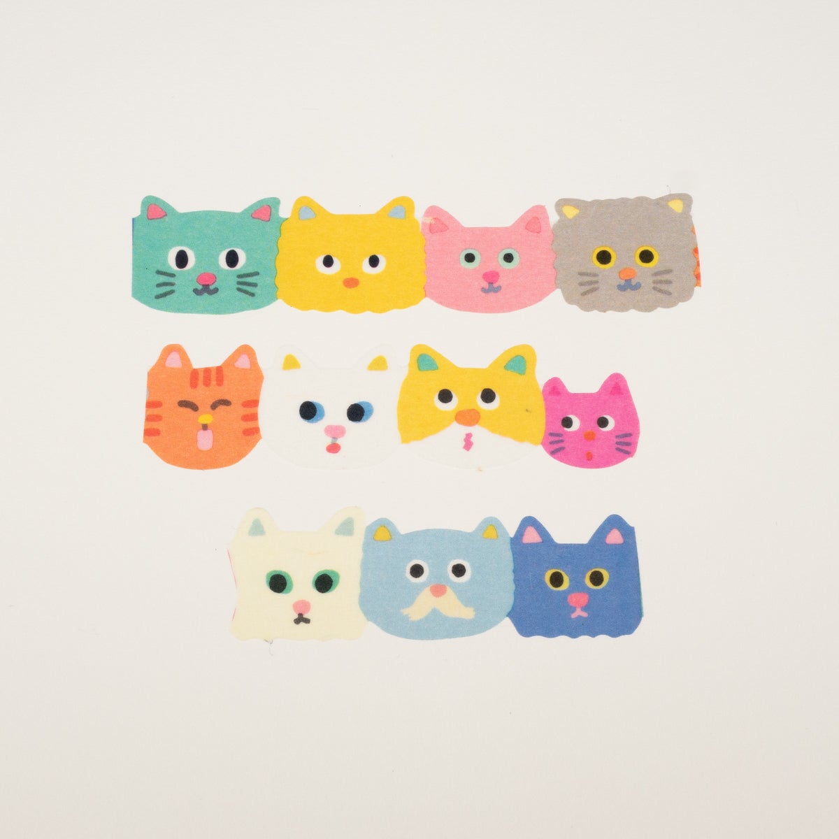 【2024年】高評価レビューアイテム特集 マスキングテープ katanuki AIUEO | face Cat ねこ テープ・マスキングテープ