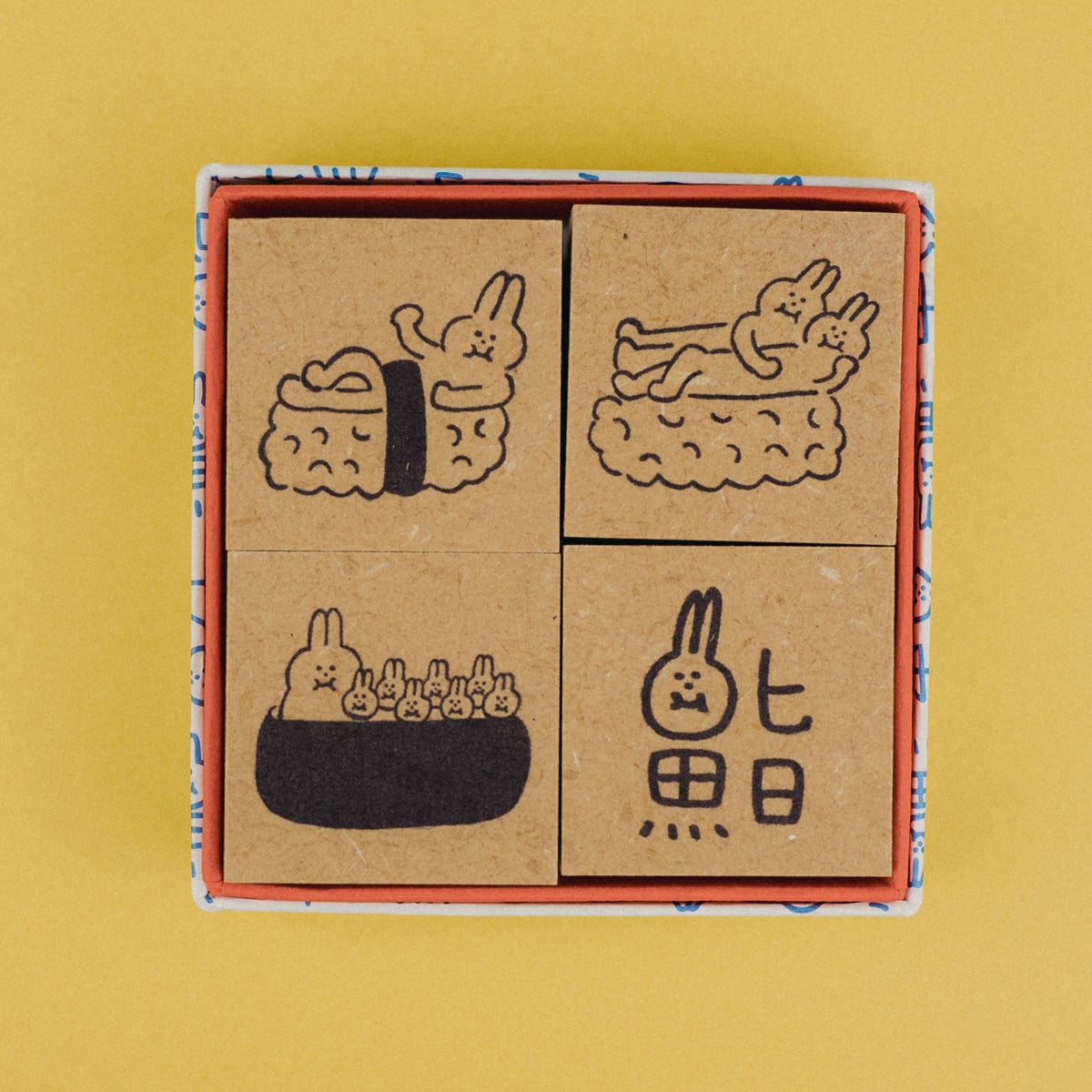 スタンプ 手巻き(座禅) | AIUEO