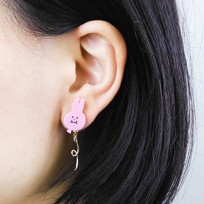 Gちゃん❤️ 14kgf ピアス ピアス・イヤリング】14kgf ピンクハート とんぼ玉 / pink heart