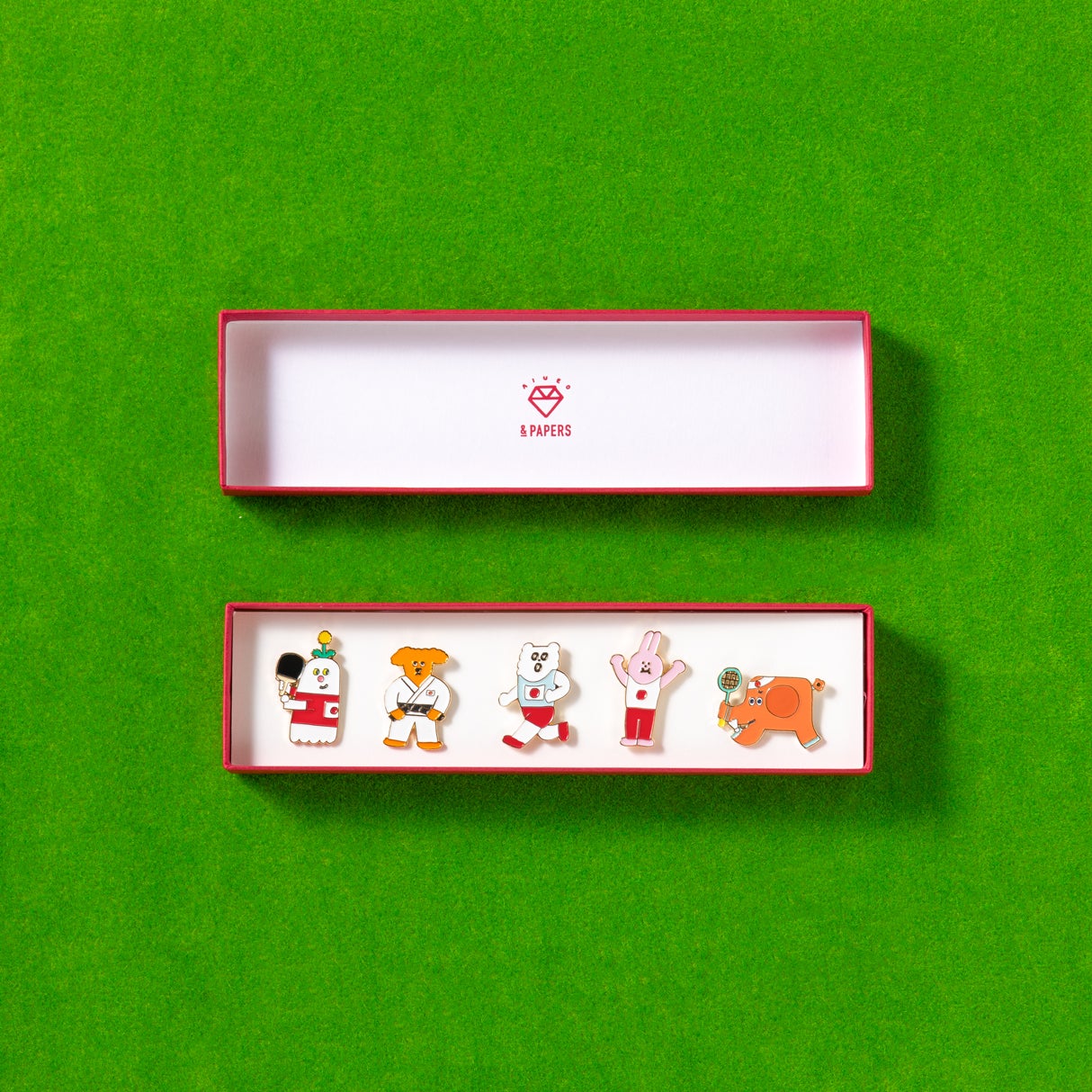 AIUEOピンバッチSET AIUEO2020 | AIUEO