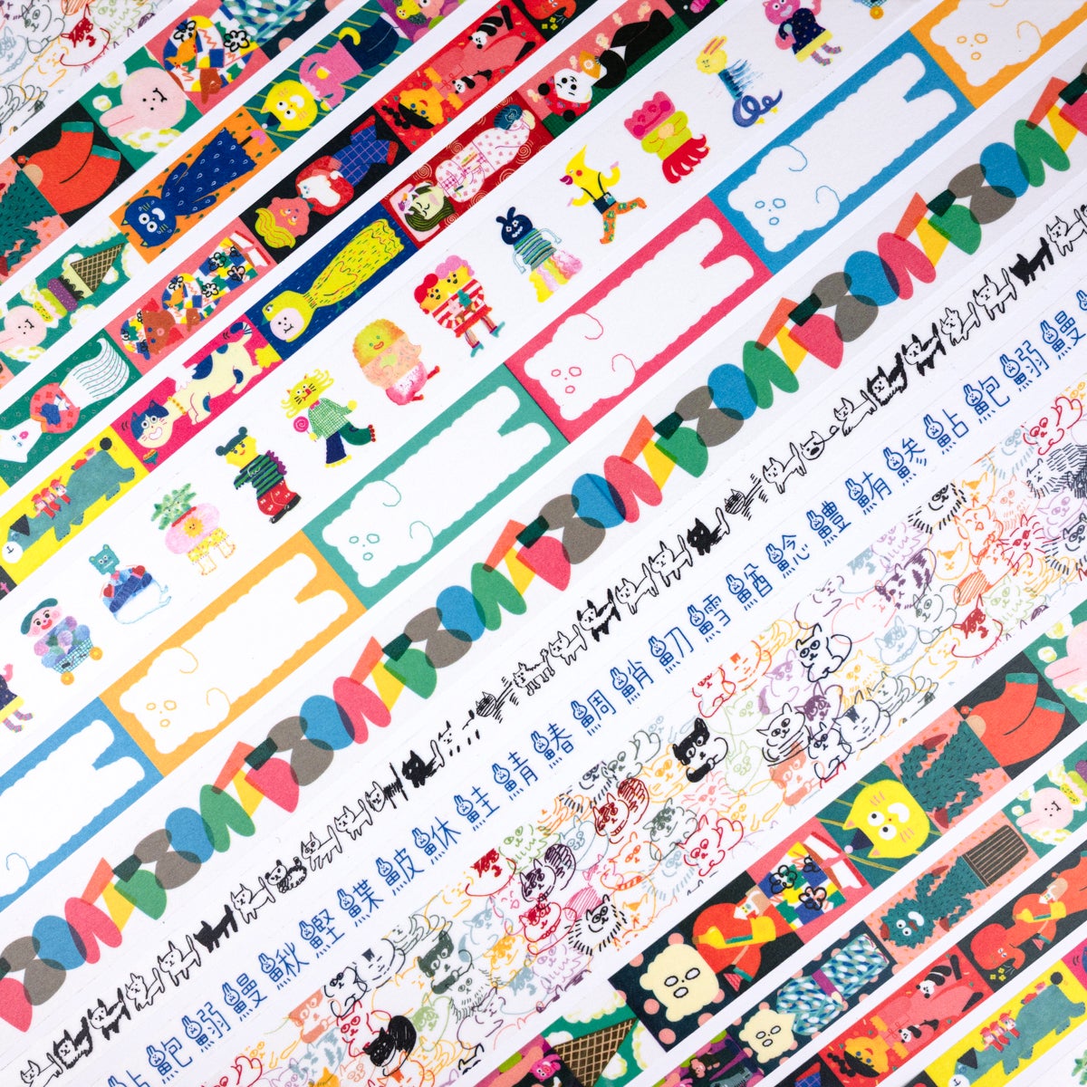 マスキングテープ AIUEO Takeshi Nakajima | AIUEO