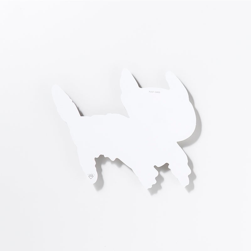 ダイカット ポストカード | AIUEO
