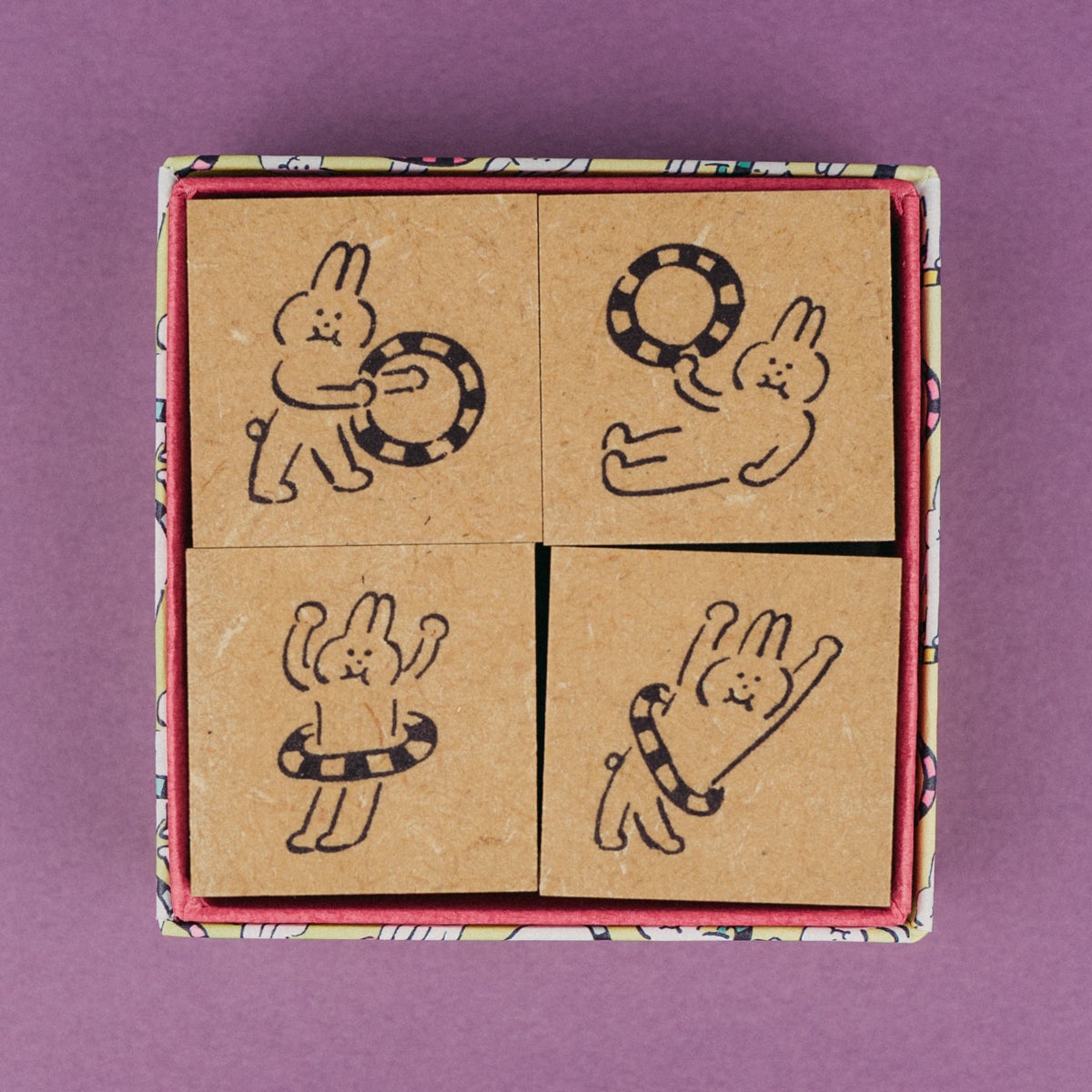 スタンプ UB-Hoopセット A | AIUEO