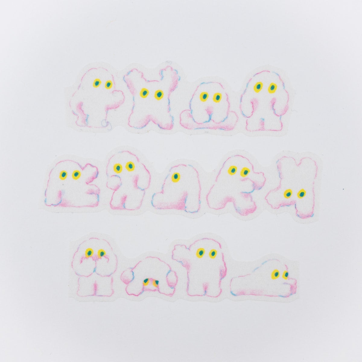 aiueo マスキングテープ 10個 まとめ売り 新品未開封 レア マスキングテープ Katanuki おばけ | AIUEO