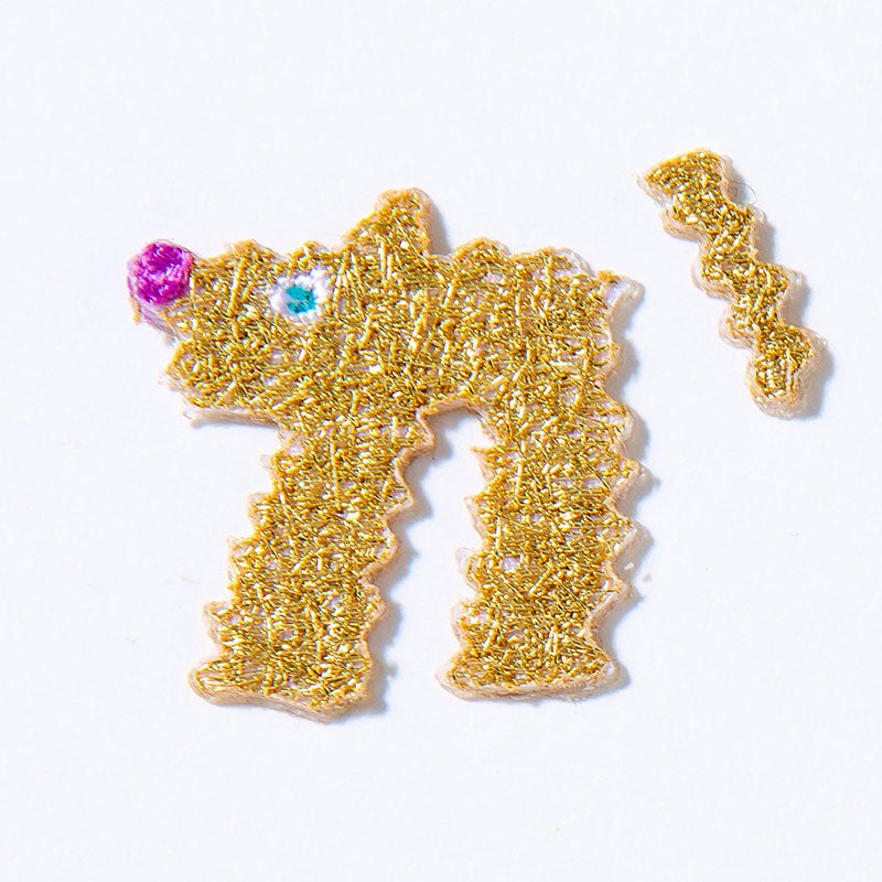 AIUEO APPLIQUE ひらがな「か」 | AIUEO