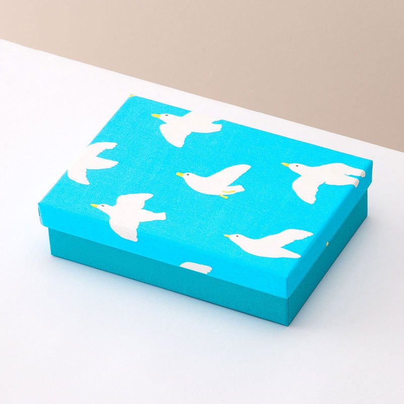 木版和紙 ポストカードBOX | AIUEO
