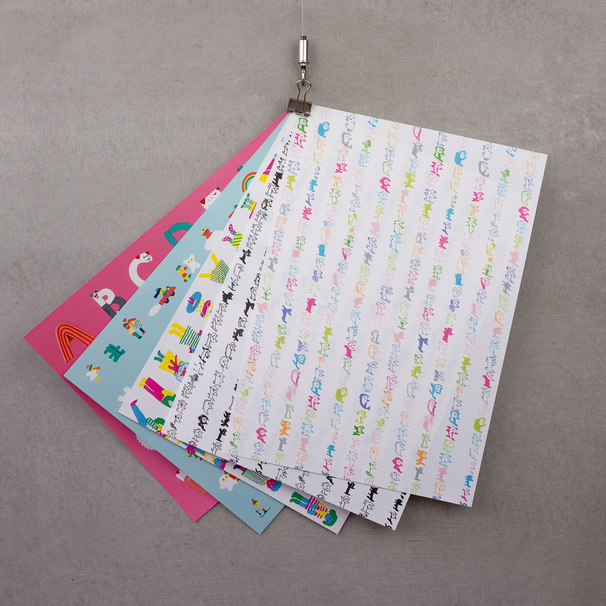 Craft Paper CHIBI 365 | AIUEO
