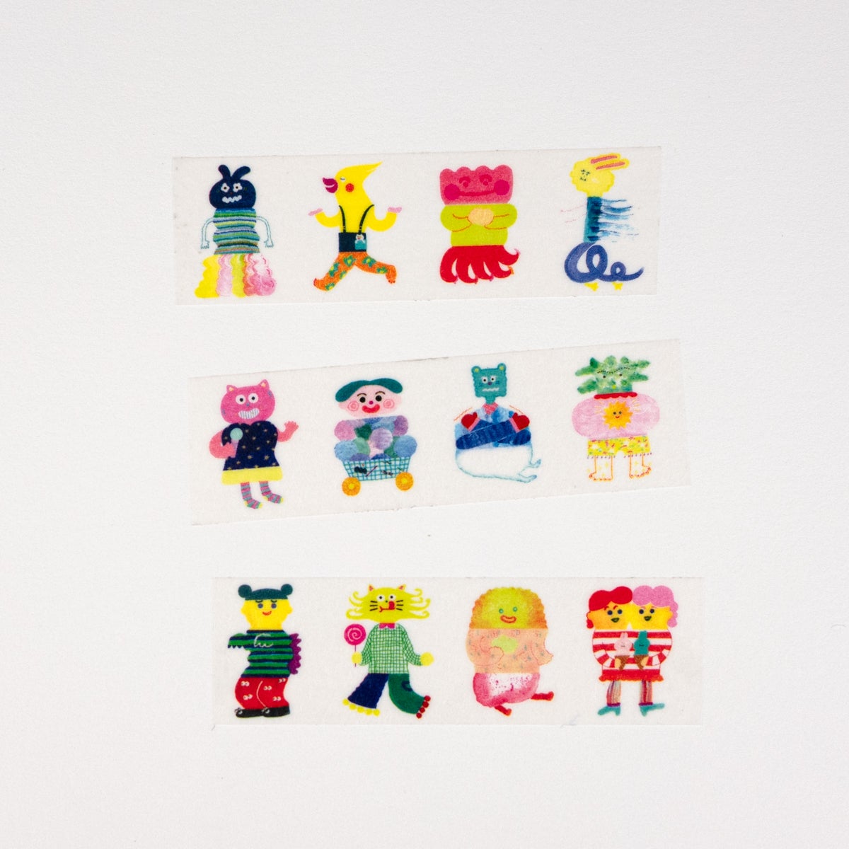 マスキングテープ おもしろつなぎ絵 | AIUEO