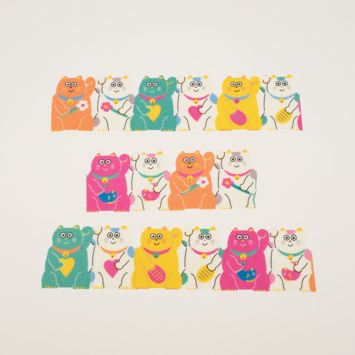 マスキングテープ katanuki ねこ Manekineko | AIUEO