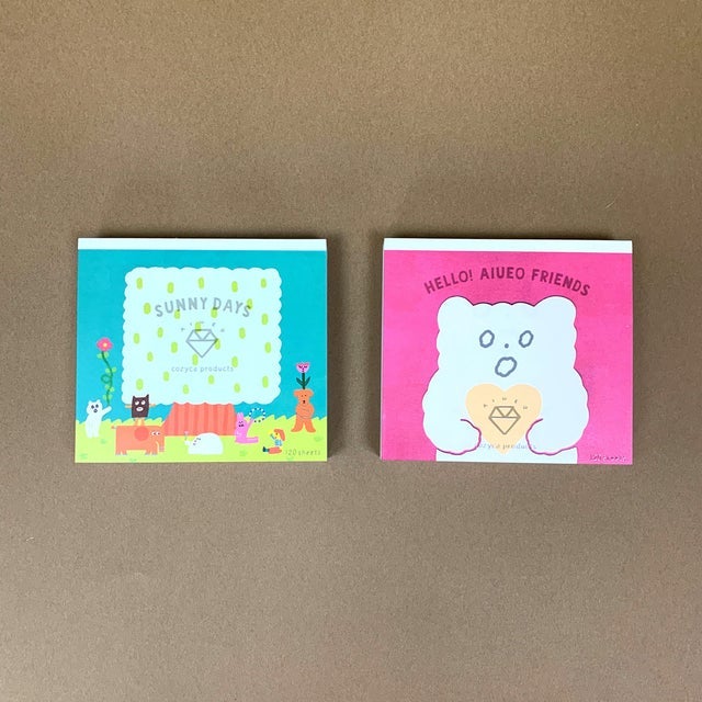 ■関西テレメッセージ■付箋 ２冊セット■ □関西テレメッセージ□付箋 2冊セット□