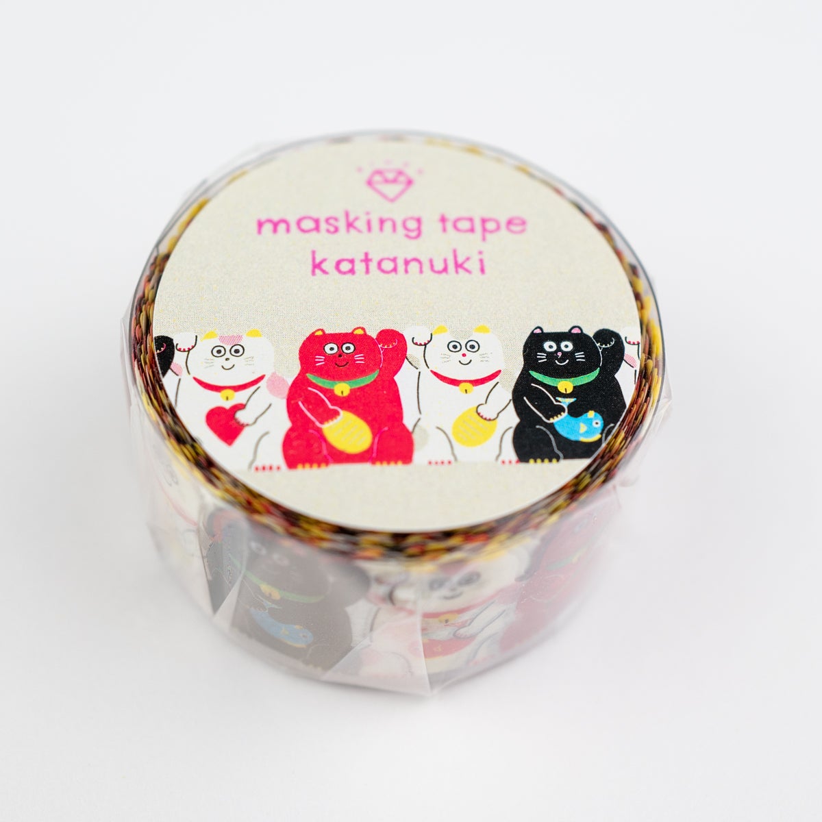 マスキングテープ katanuki ねこ Manekineko | AIUEO