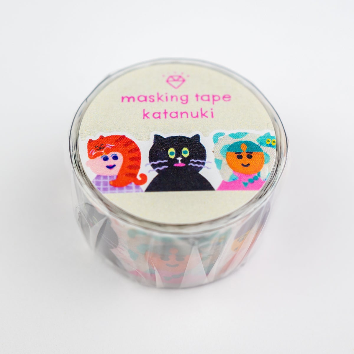 マスキングテープ katanuki ねこ Cat life | AIUEO