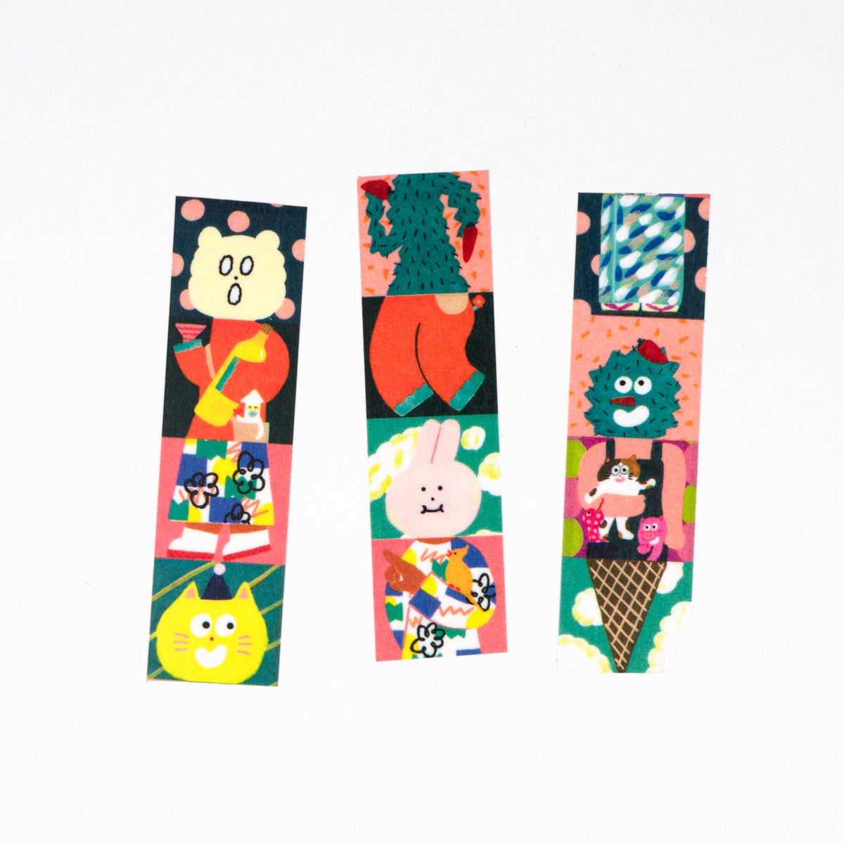 マスキングテープ KPW-01 くるくる合わせ絵 | AIUEO